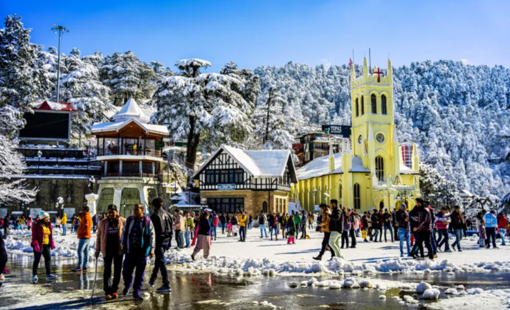 Shimla Kullu Manali family Budget Tour Package from Bangalore Via Delhi / Chandigarh.